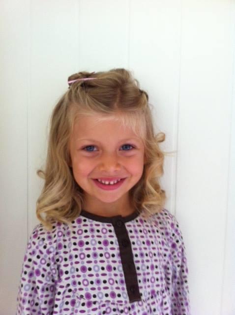 Anna Barbara som lille