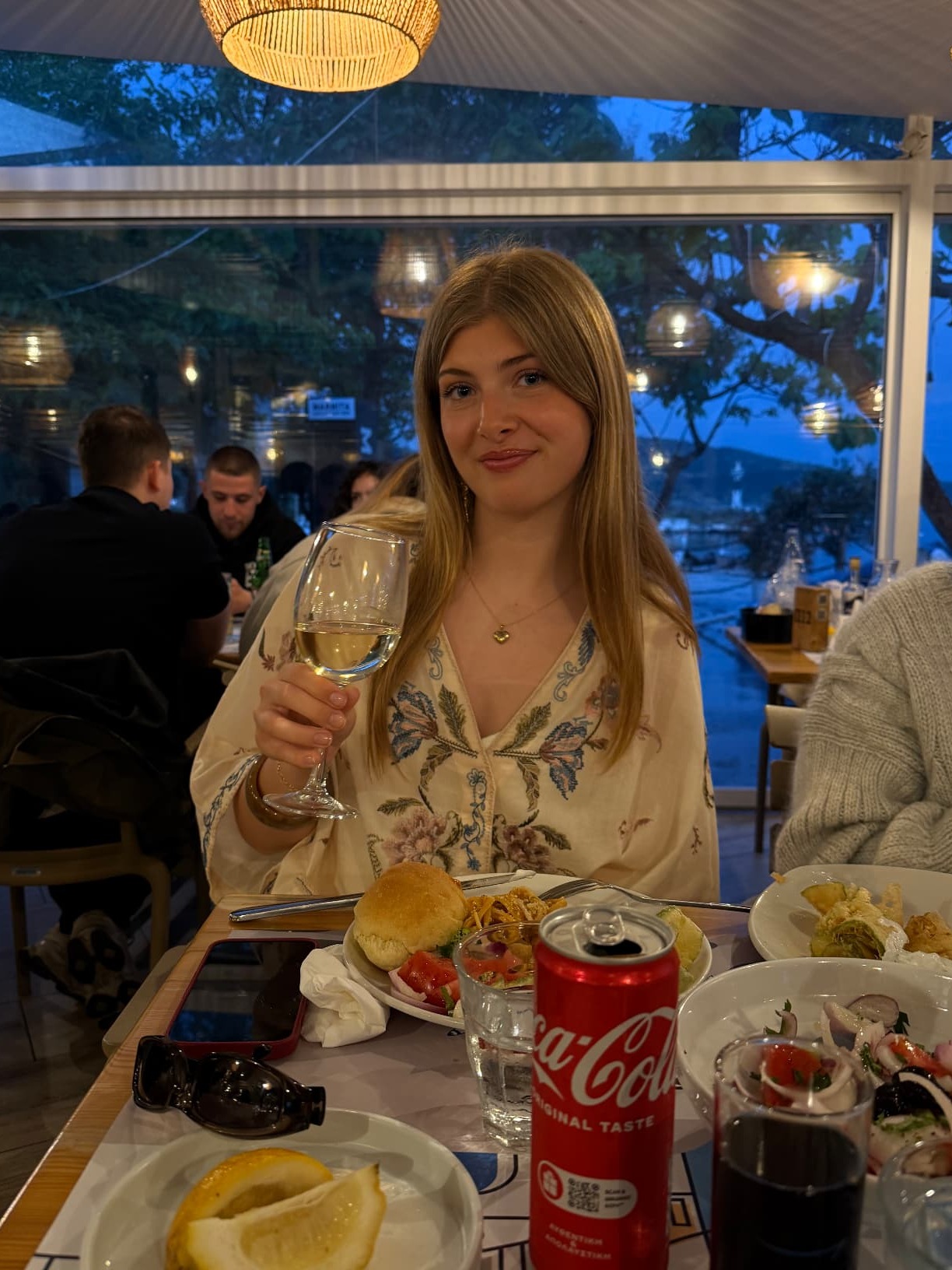 Anna Barbara til middag