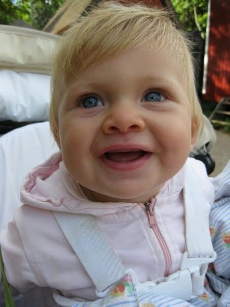 Anna Barbara som baby